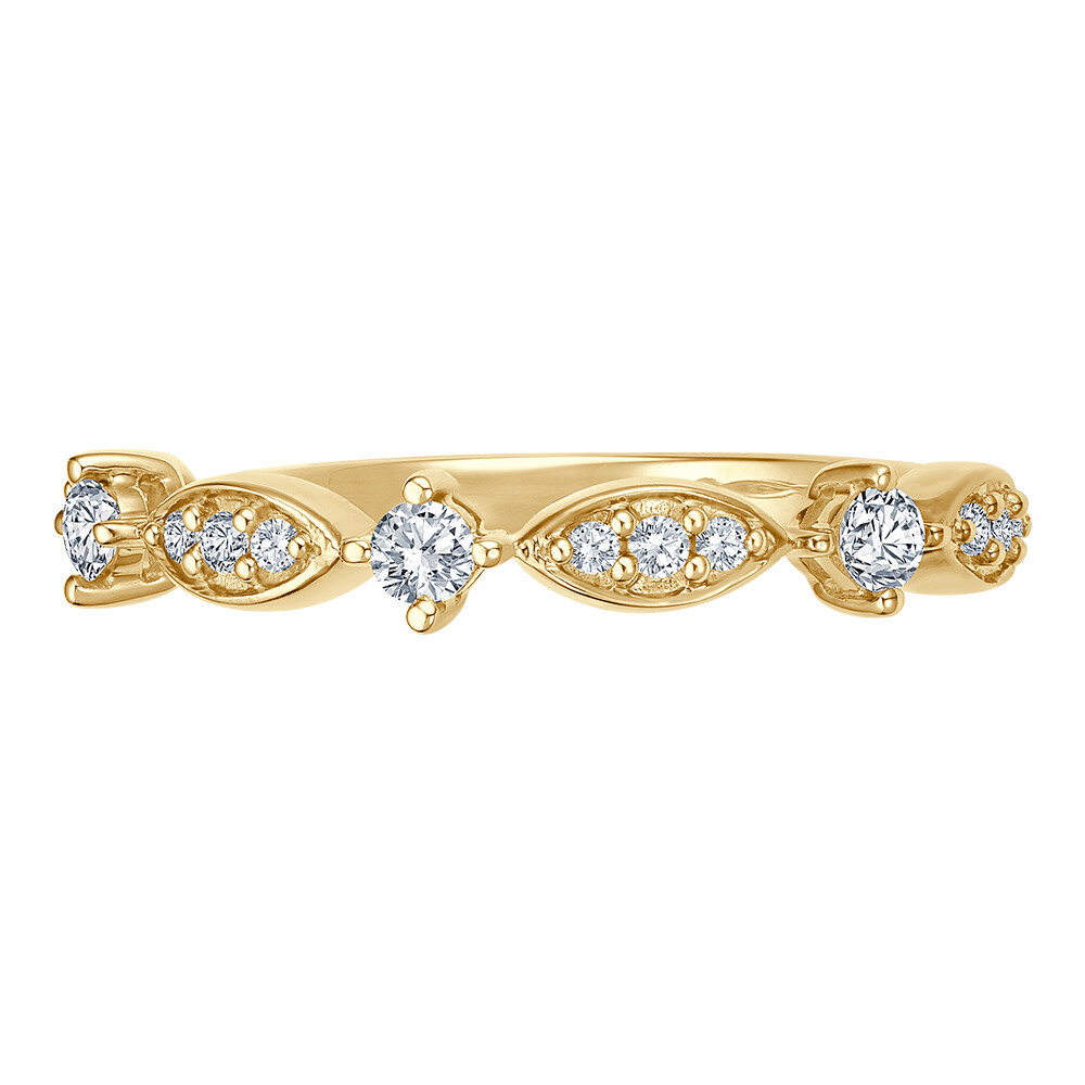 Ring Aurora Gelbgold EH005321 liegend