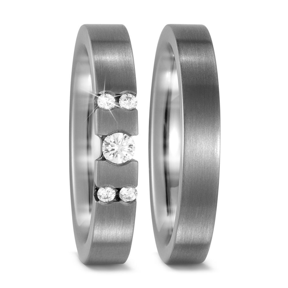 Trauringe Partnerringe Titan Brillant TRS52TF471