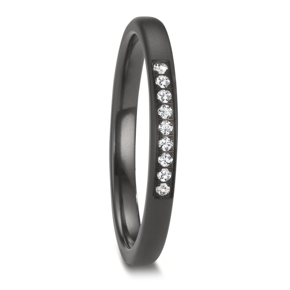 Eheringe aus Zirkonium Brillant 0,090 ct.