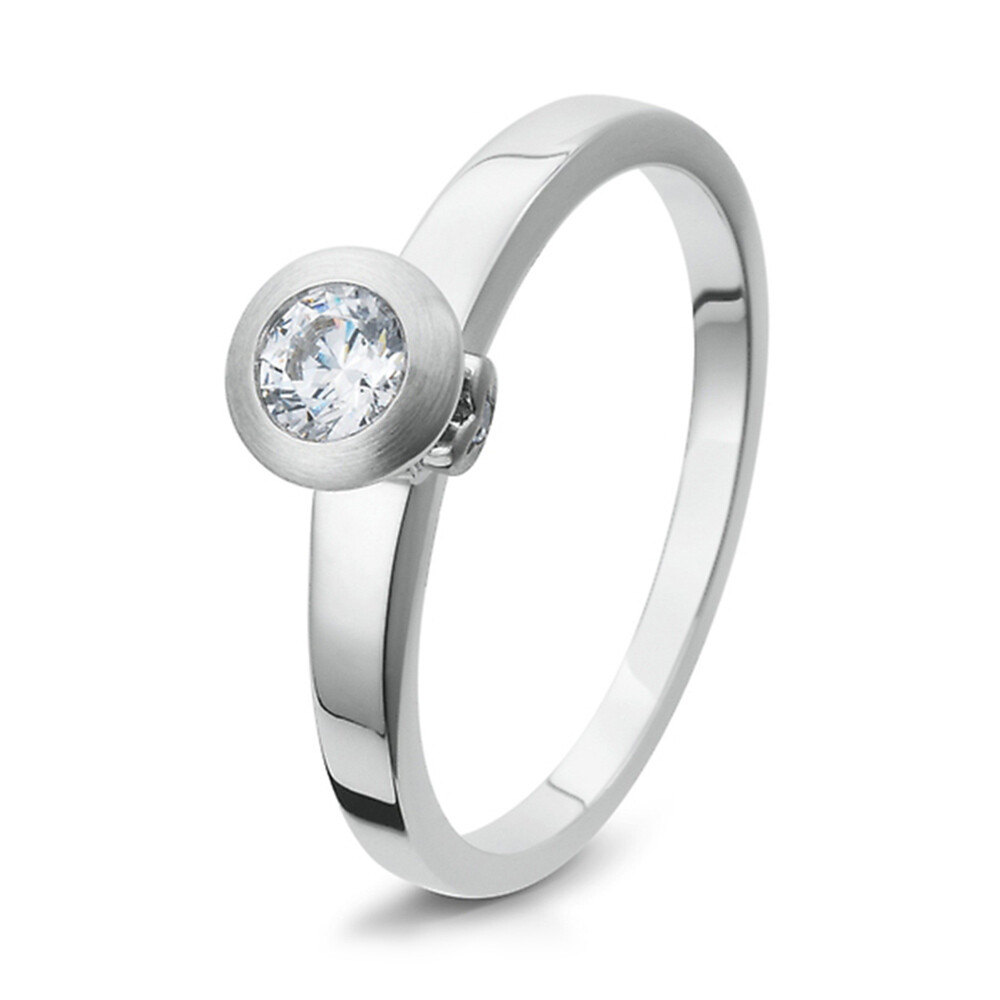 Ring mit Zirkonia Silber 925 BR210-1