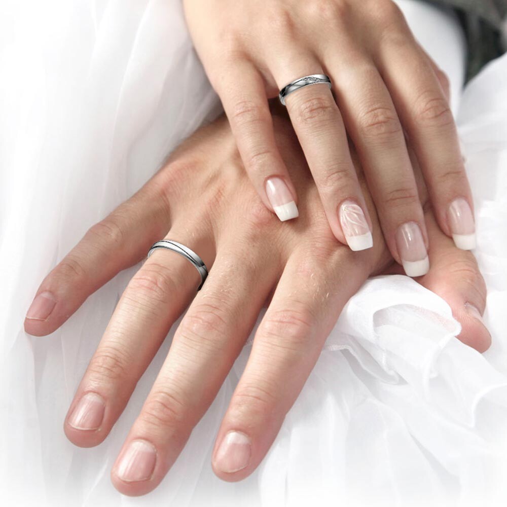 Eheringe Platin Honeymoon 51/30050 & 51/30060