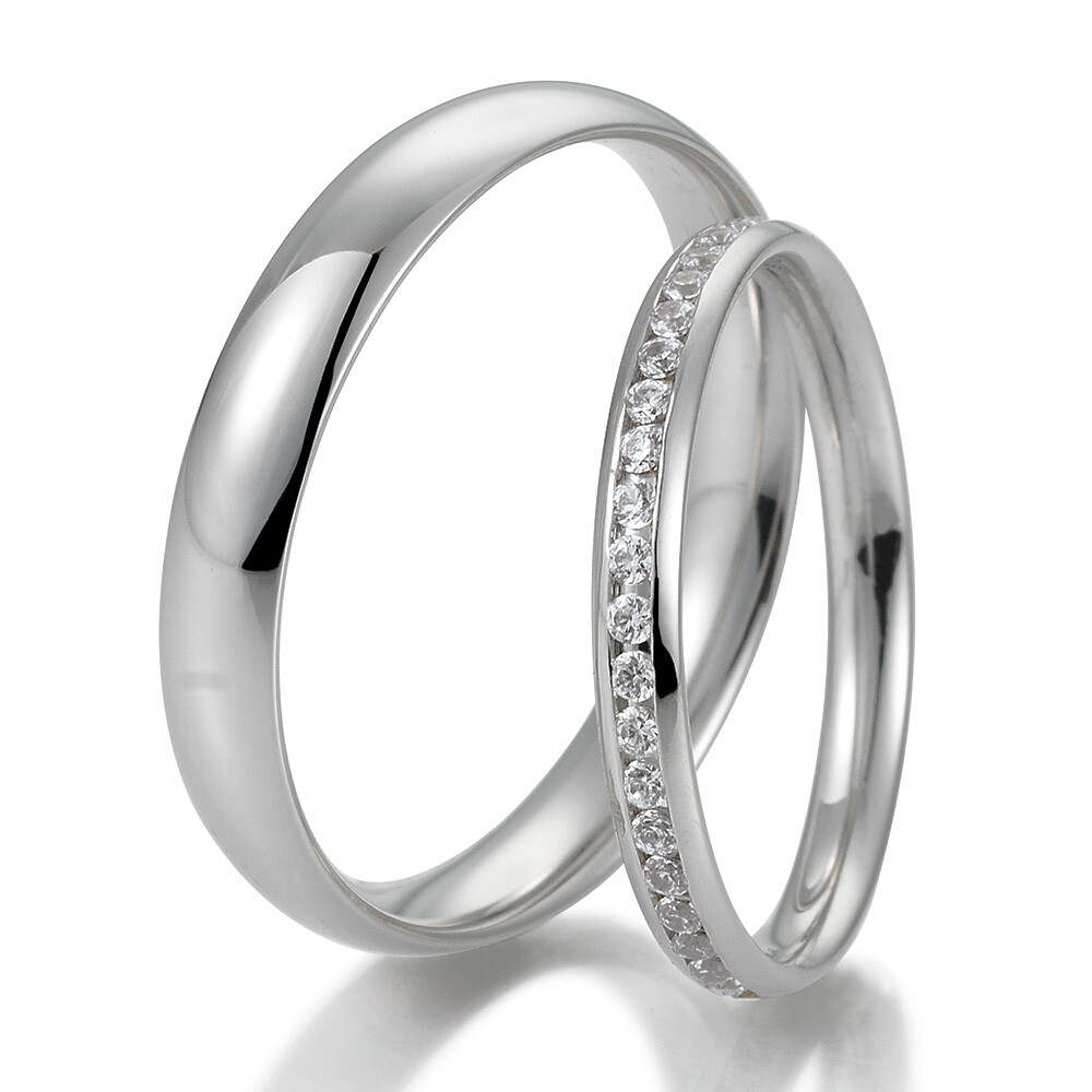 Trauringe Lounge Platin 48/05173 & 48/05174