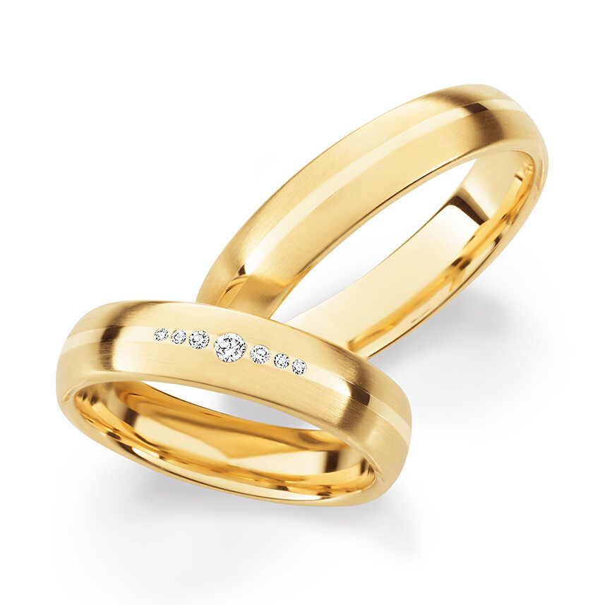 Trauringe Gelbgold Brillant 30383