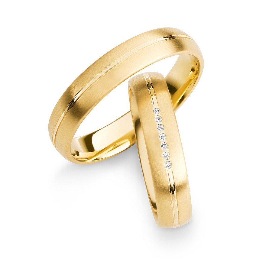 Trauringe Gelbgold Brillant 30333