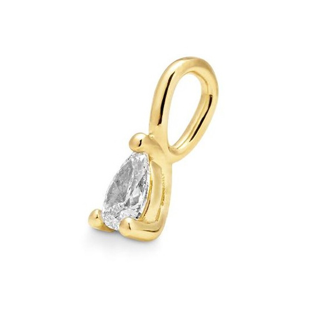 Anhänger Gelbgold Diamant Tropfen BR240-4
