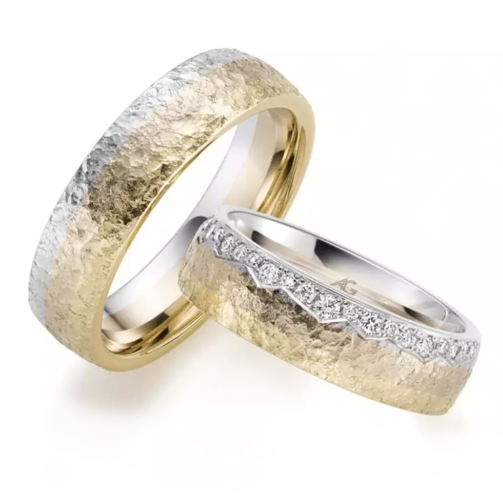 Trauringe Sonnenlicht Brillant 0,215 ct.