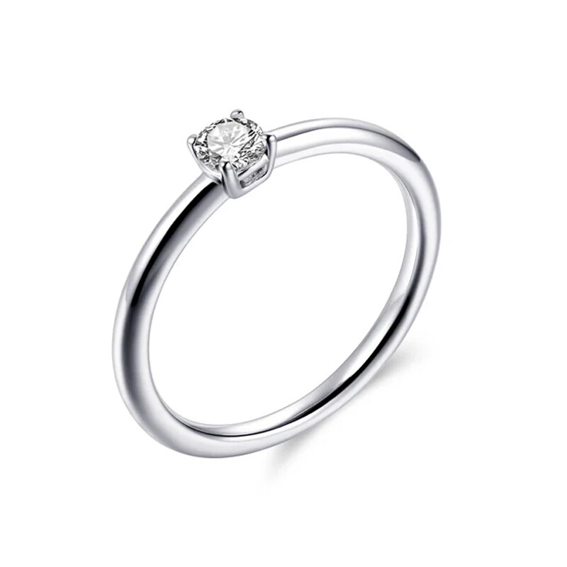 Diamantring Silber 925 Lab-Grown RL393