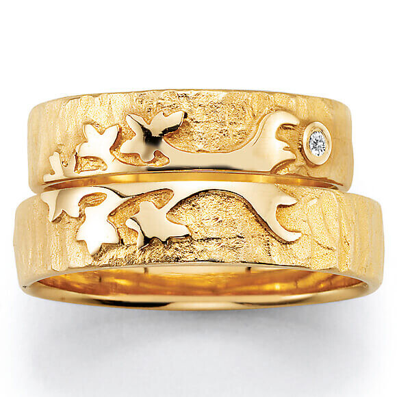 Signs of Love - Lebensbaum / Tree of life - Gelbgold