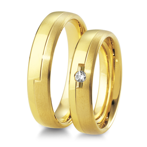 Trauringe Gelbgold Inspiration BR 48/04101 & 48/04102