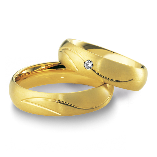 Trauringe Gelbgold Inspiration BR 48/04117 & 48/04118