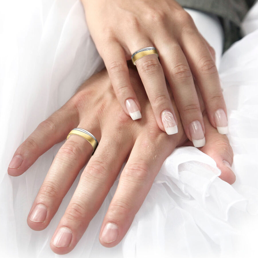 Trauringe Bicolor Honeymoon 66/45090 & 66/45100