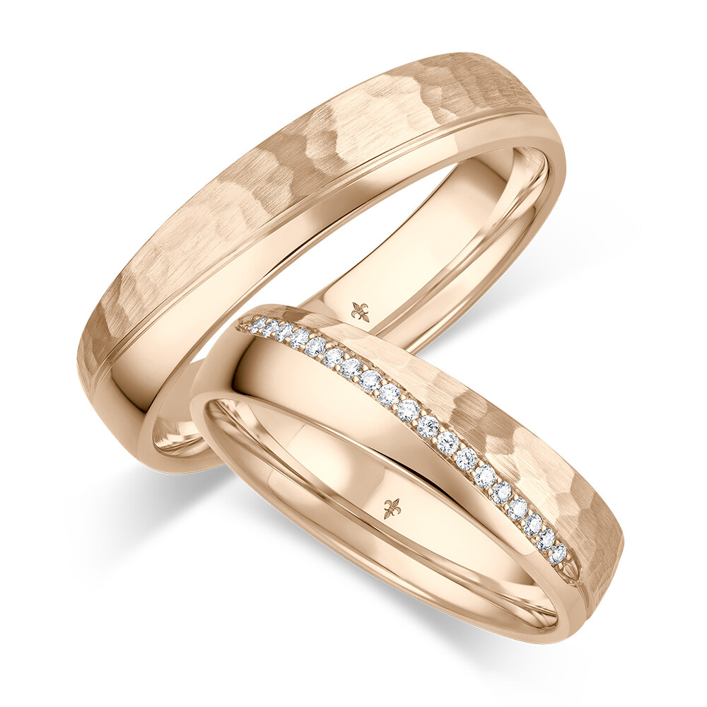 Trauringe Lola Roségold TR-0/TR-1-00092