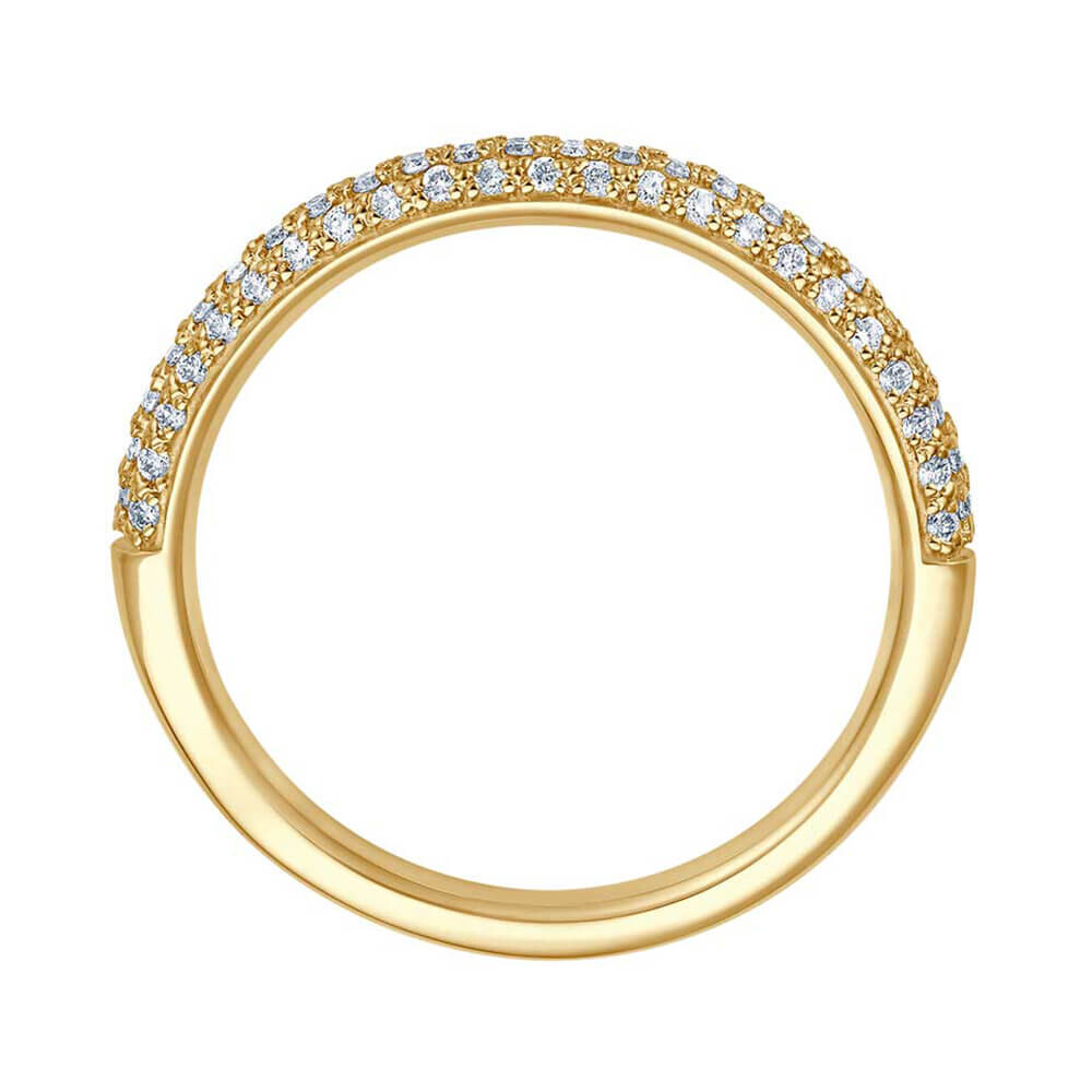 Ring Pavee Donatella Gelbgold Brillant EH005528