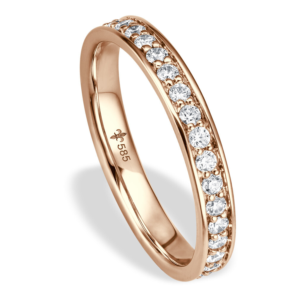 Memoire Ring Rosa Roségold Brillant TM00967Rs