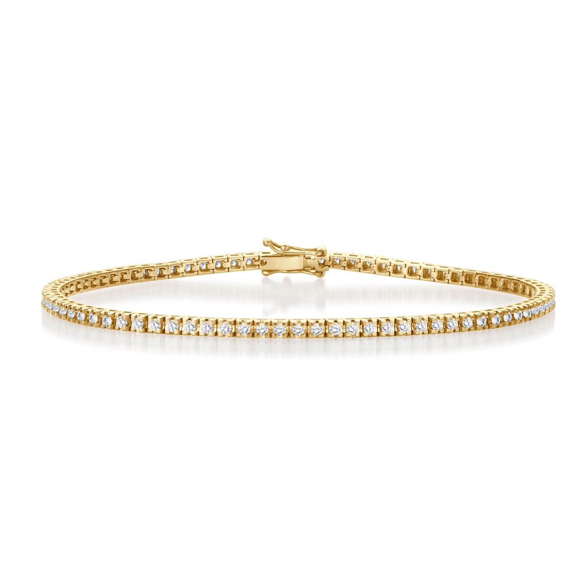 Tennis-Armband Allegria 1,25ct. Brillant Gelbgold 585 EH005666