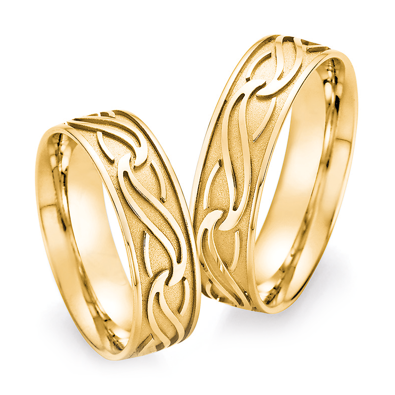 Trauringe Gelbgold 66/39060 & 66/39060