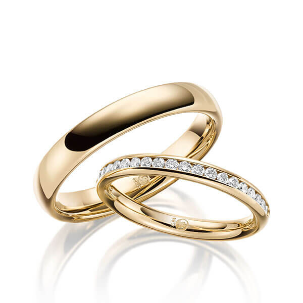 Trauringe Memoire Gelbgold RU-1637