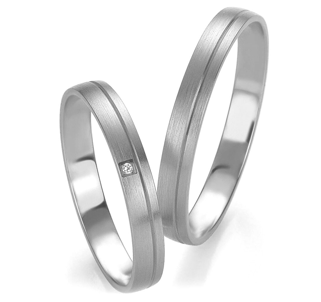 Trauringe Basic Light Platin