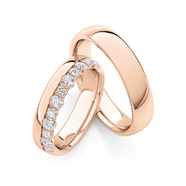 Trauringe Memoire Rotgold RU-1769