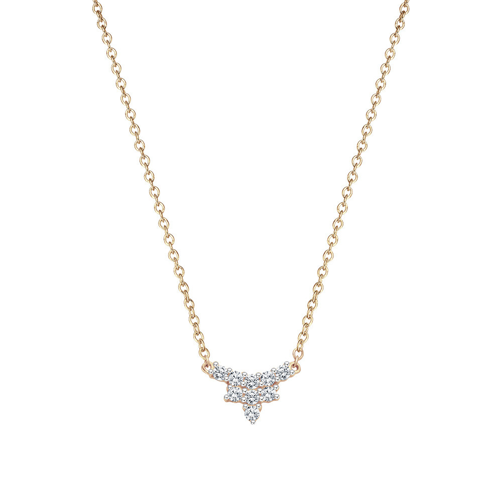 Collier Giulia Roségold Brillant 0,200 ct.