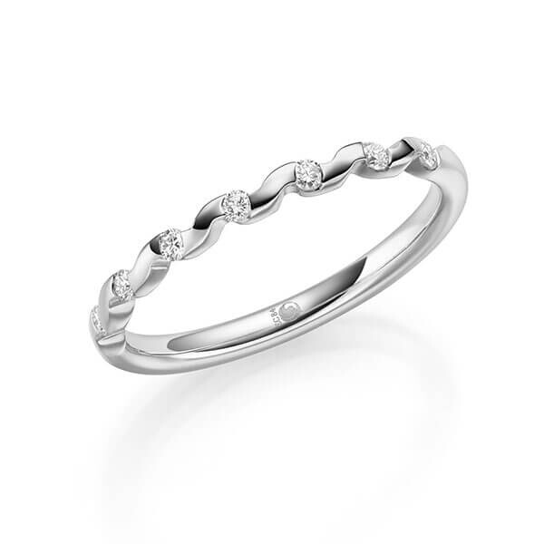 Memoire-Ring Vorsteckring Platin RU-1748