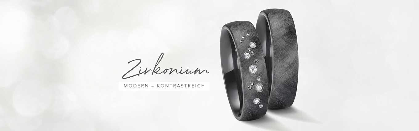 Eheringe Trauringe Zirkonium