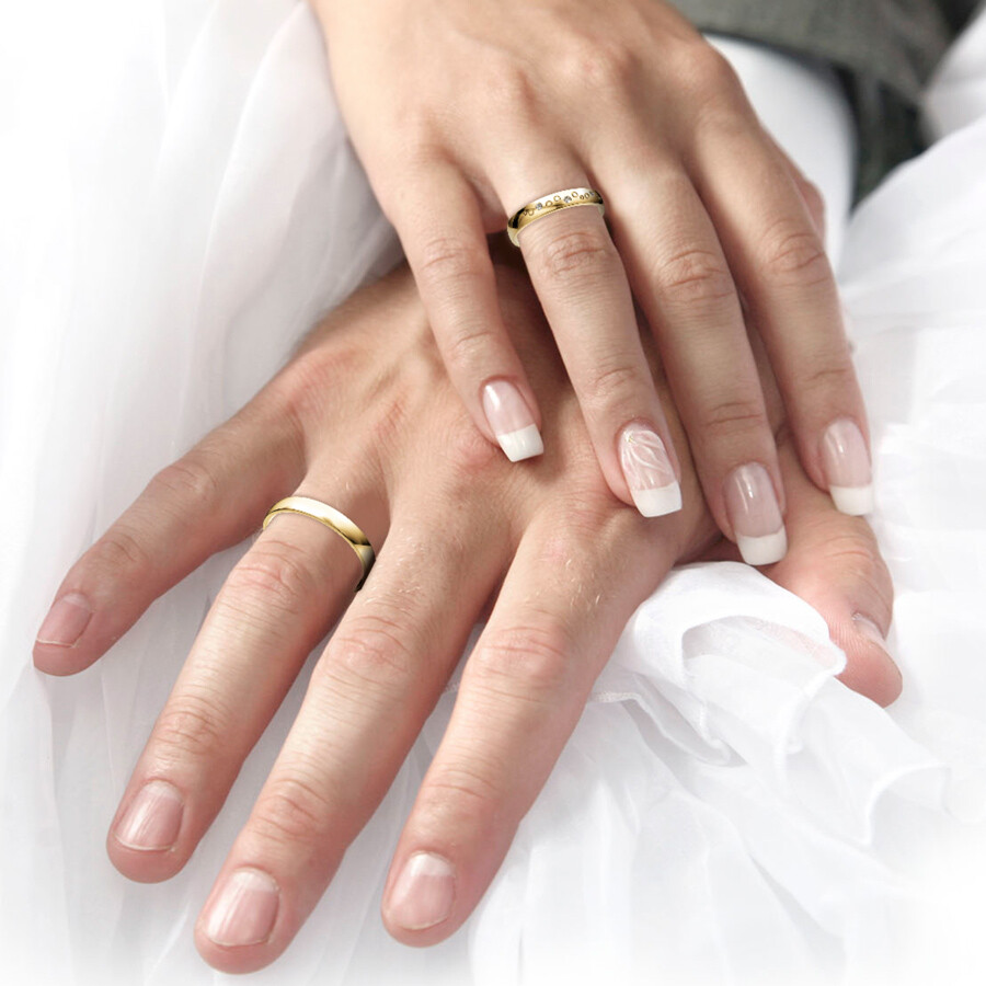 Trauringe Gelbgold 66/66070 & 66/66080