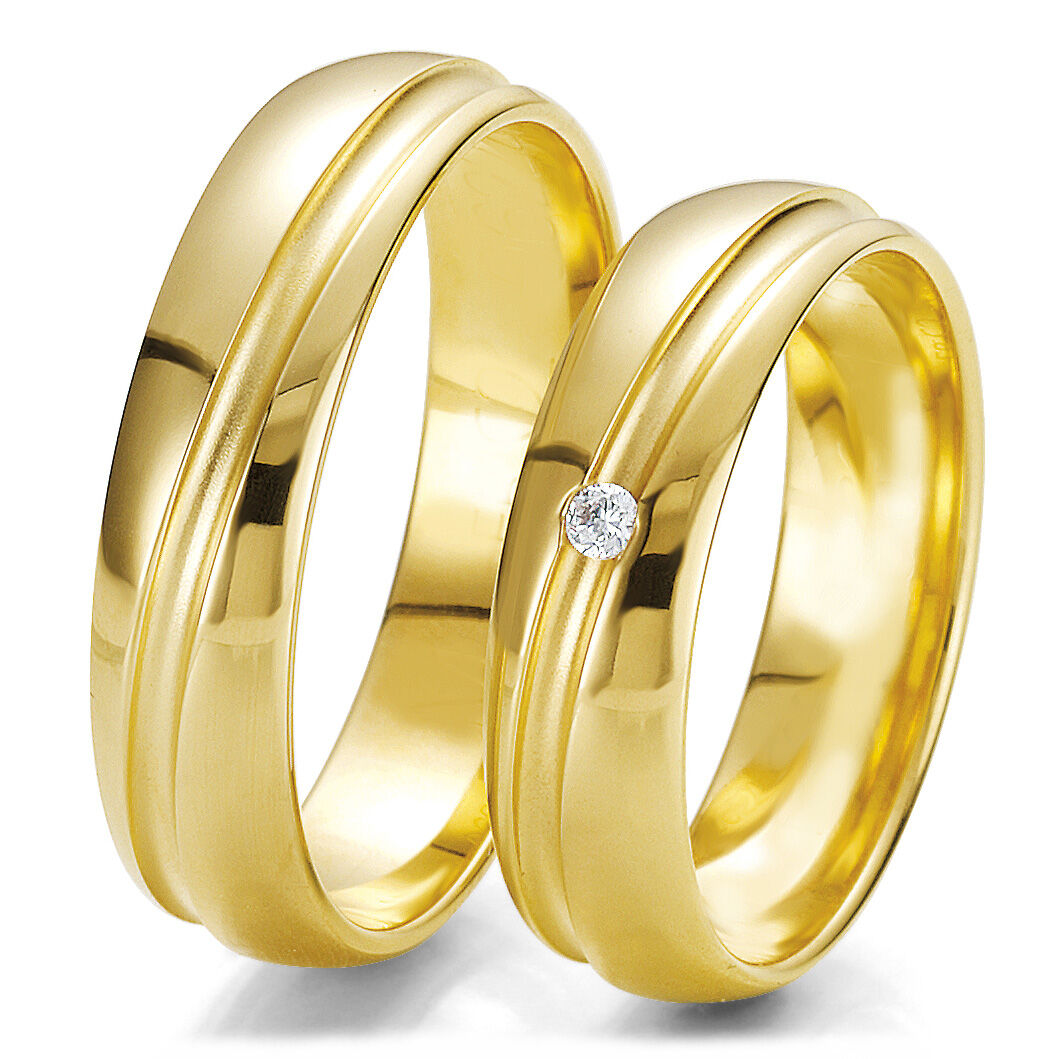 Trauringe Rainbow Gelbgold