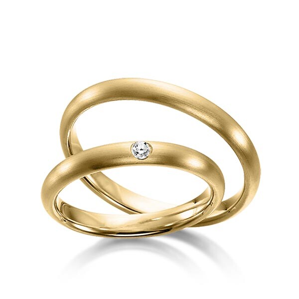 Trauringe Gelbgold Brillant SC-1112-3