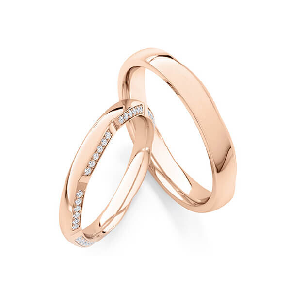 Trauringe Memoire Rotgold RU-1775