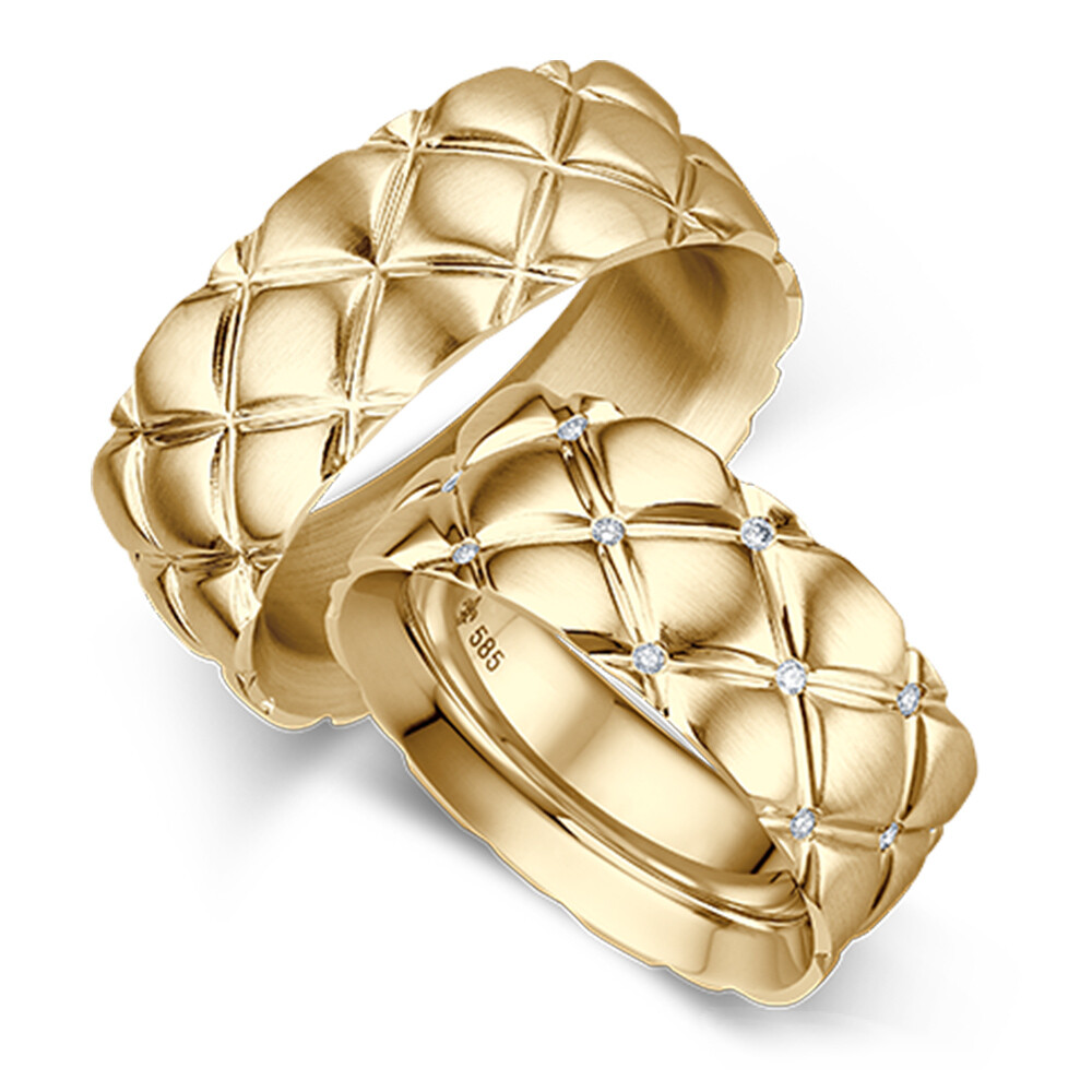 Trauringe Nuages Gelbgold TR-0/TR-1-08000