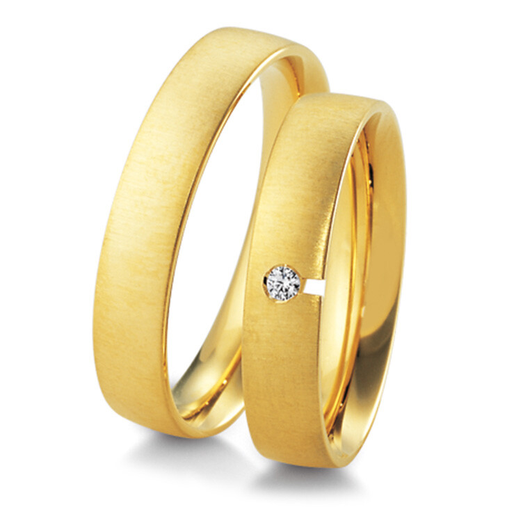 Trauringe Gelbgold Inspiration 48/04101 & 48/04102