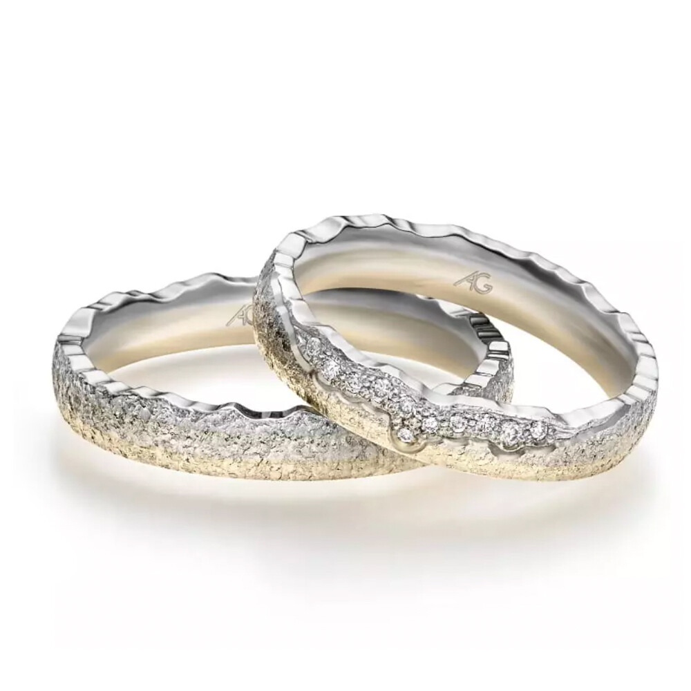 Trauringe Sonnenlicht Brillant 0,073 ct.