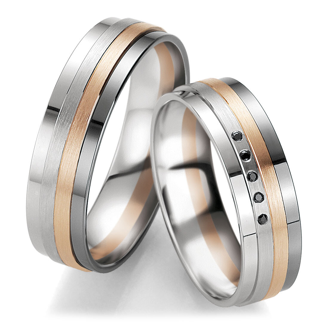 Trauringe Bicolor 48/06415 & 48/06416