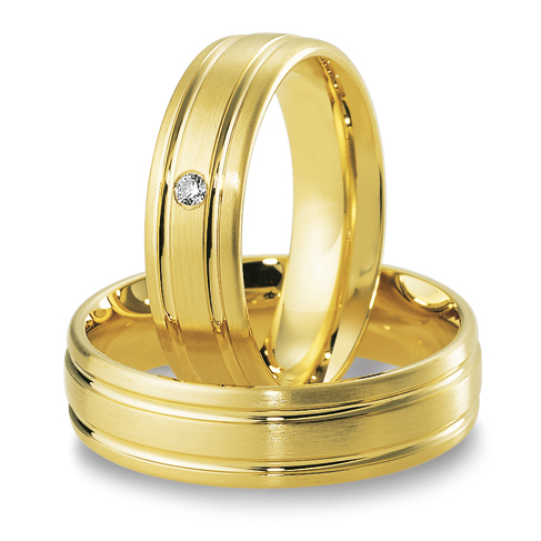 Trauringe Gelbgold Inspiration BR 48/04115 & 48/04116