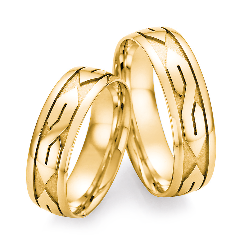 Trauringe Gelbgold 66/39120 & 66/39120