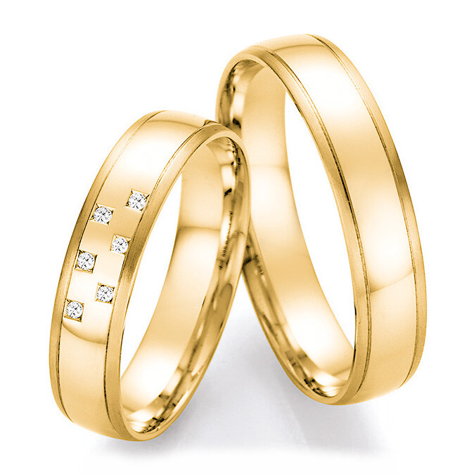 Trauringe Honeymoon Pure Gelbgold