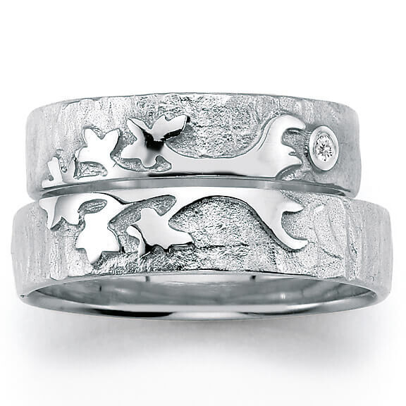 Signs of Love - Lebensbaum / Tree of life - Silber