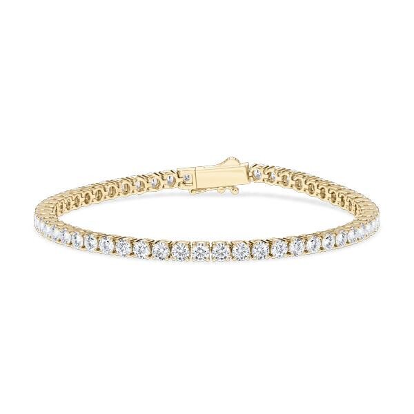 Tennis-Armband Gelbgold 750 zus. 5,980ct. Lab Grown Diamant RU-1858