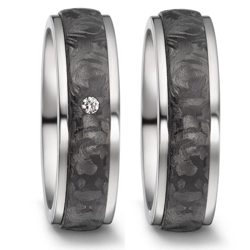 Trauringe Titan & Carbon - TRS52TF545