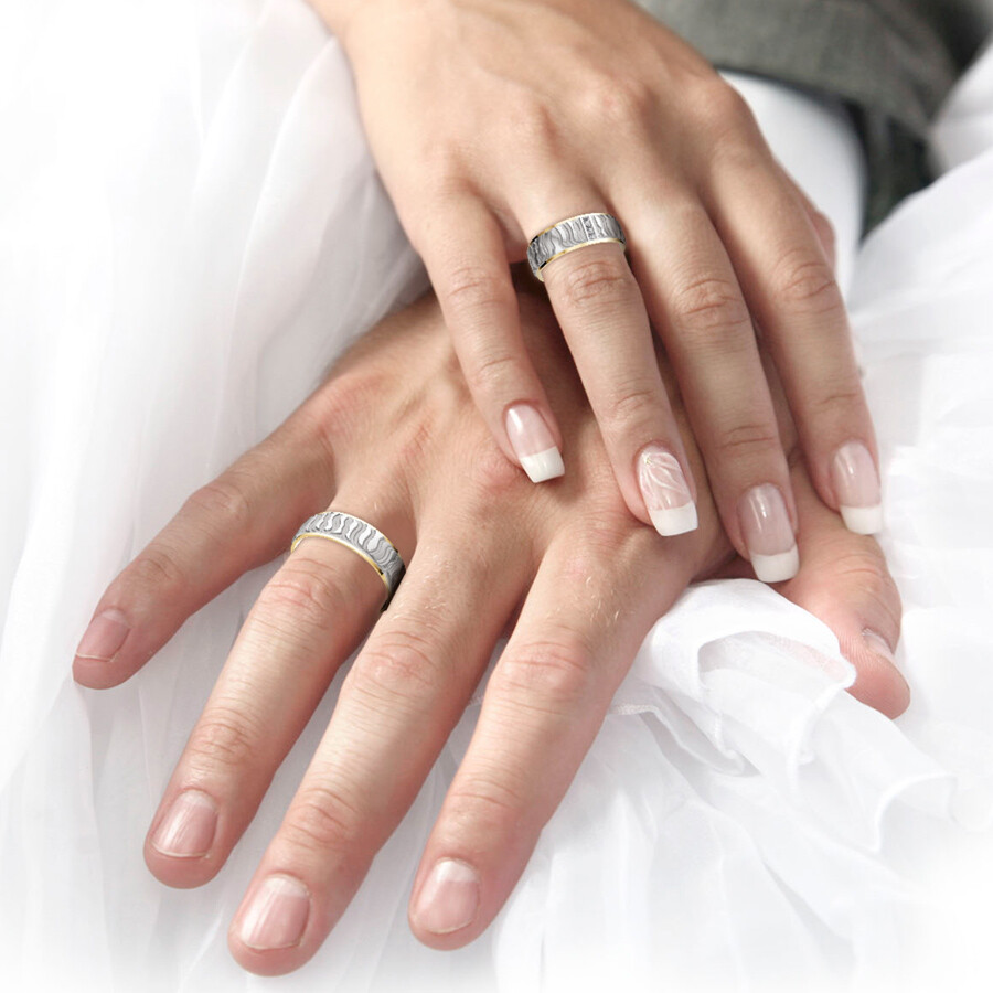 Trauringe Bicolor Honeymoon 66/45030 & 66/45040