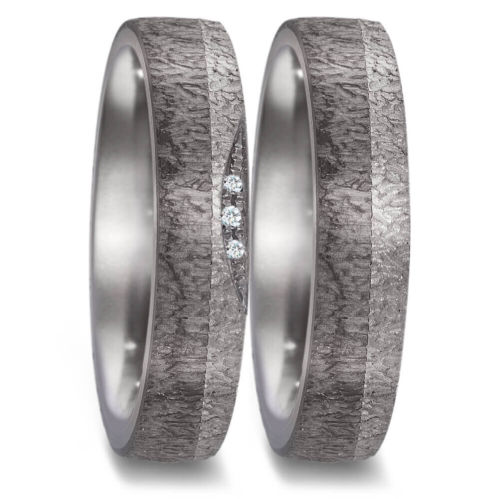 Partnerringe Tantal Carbon Brillant - TRS52TN590