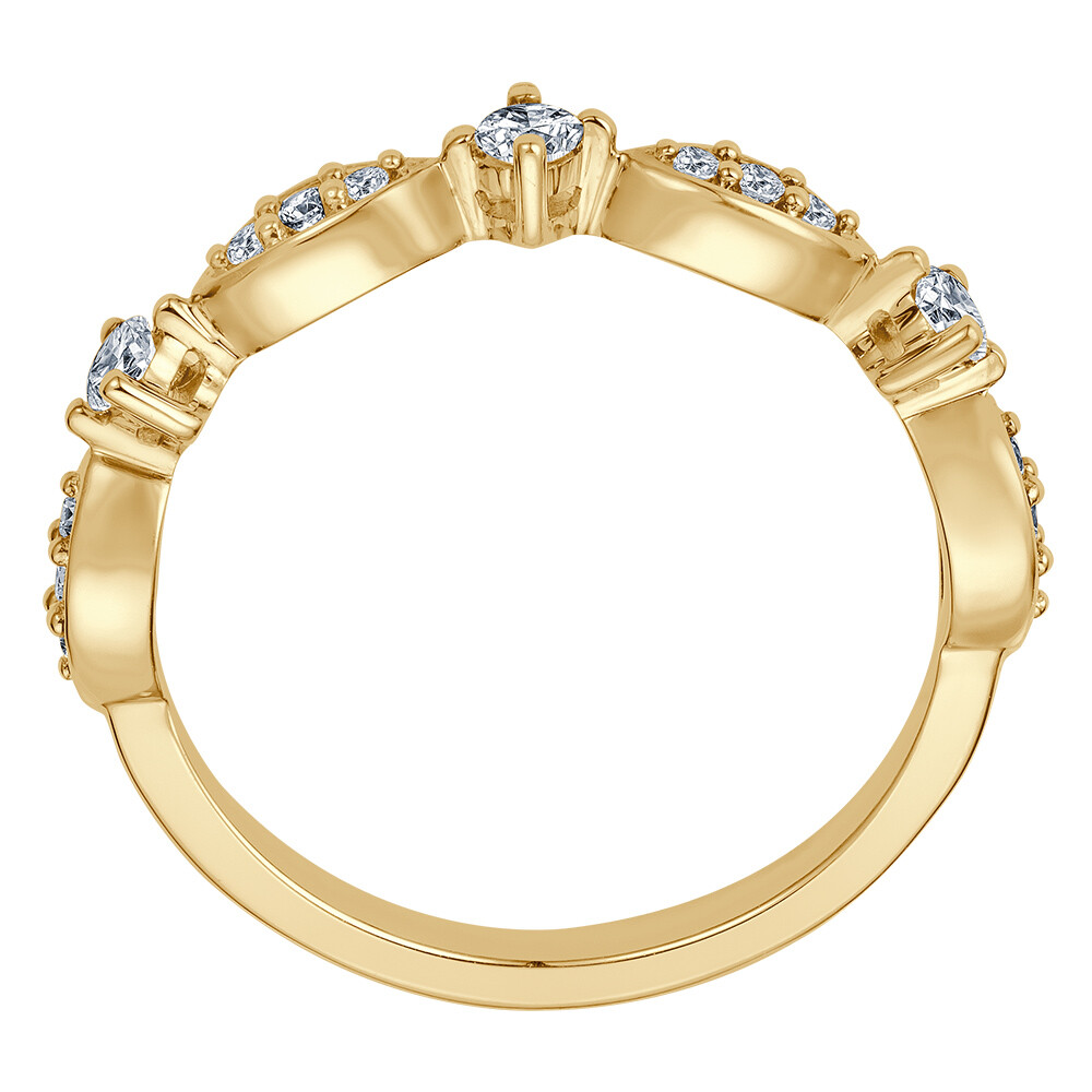 Ring Aurora Gelbgold EH005321 stehend