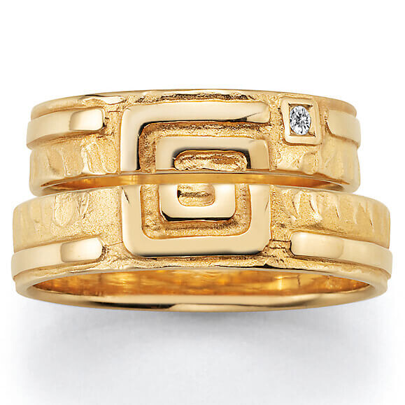 Signs of Love - Mäander / Meander - Gelbgold