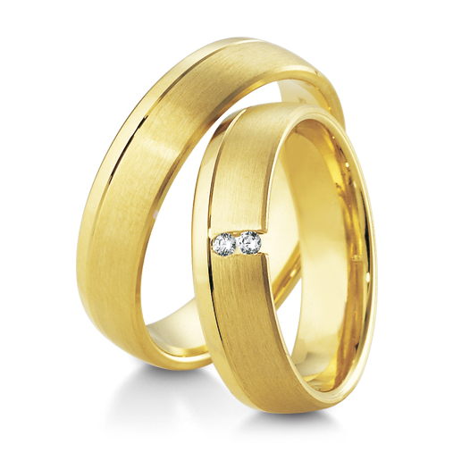 Trauringe Gelbgold Inspiration BR 48/04105 & 48/04106