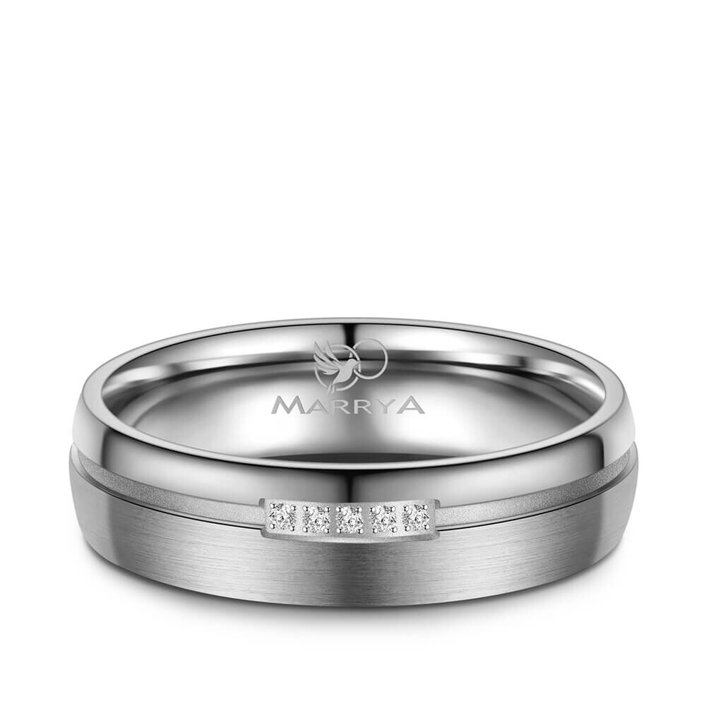 Damenring Titan Zirkonia TI22
