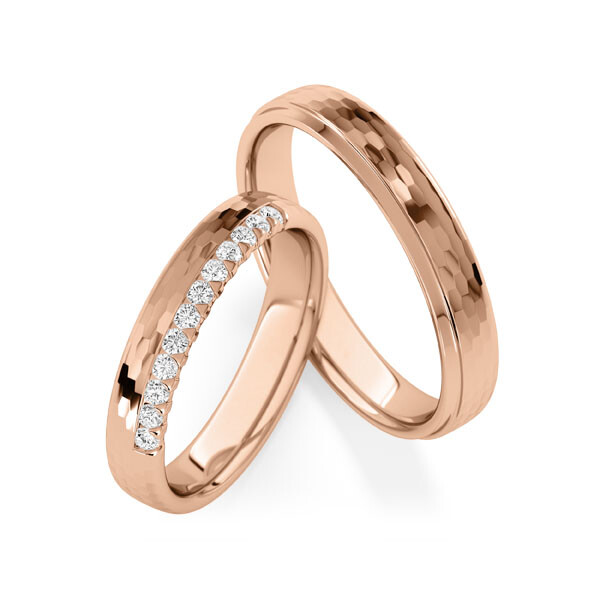 Trauringe Brillance Plus Rotgold RU-1837
