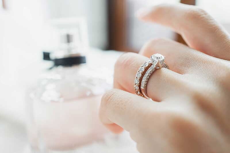 Die Morgengabe - Ring mit Vorsteckring