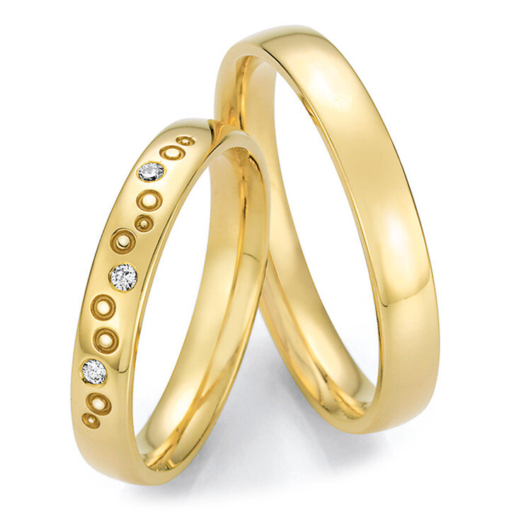 Trauringe Gelbgold 66/66070 & 66/66080