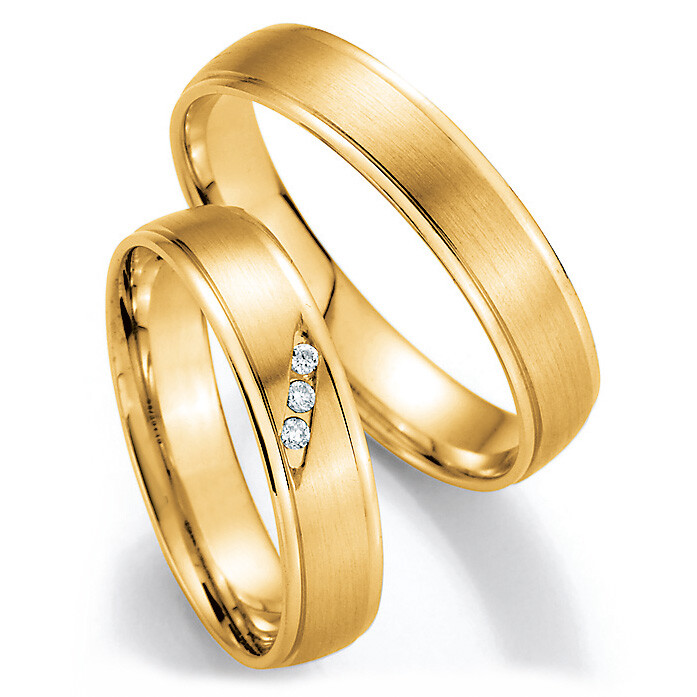 Trauringe Honeymoon Pure Gelbgold